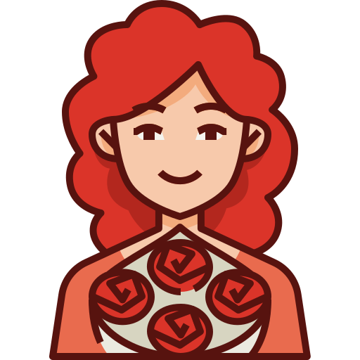 Mom, bouquet, mothers day, mother, love, family, woman icon