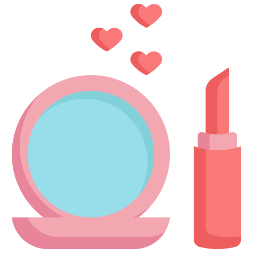 Cosmetic, makeup, powder, conmetics, make, up, beauty icon
