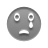 Sad, cry, emoticon icon
