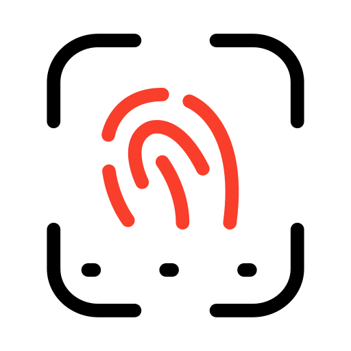 Biometric, finger, fingerprint, identity, thumb icon