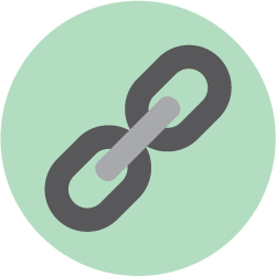 Chain, link, seo icon