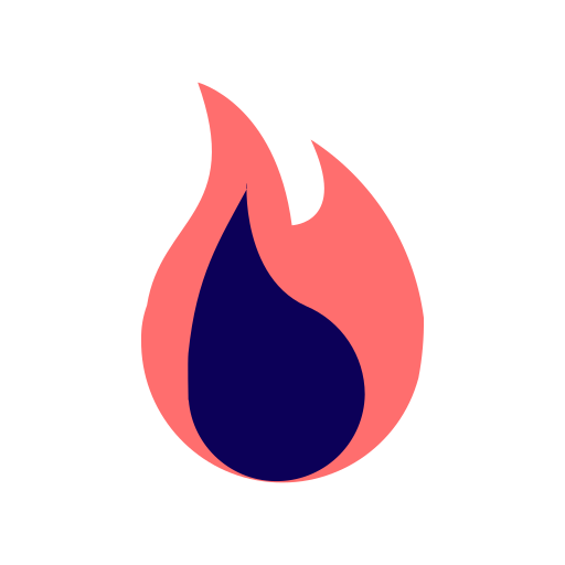 Fire, flame, trend, trending, burn, camping, fireplace icon
