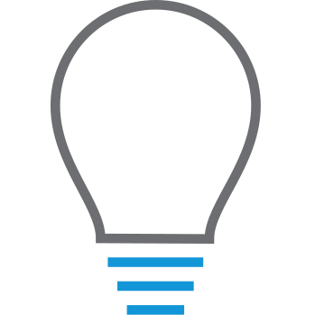 Lightbulb, bulb, creative, light, power icon