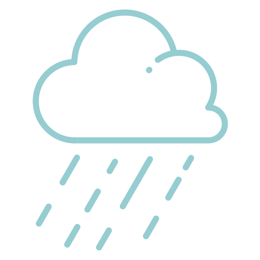 Cloudy, rain, wind, storm, weather icon