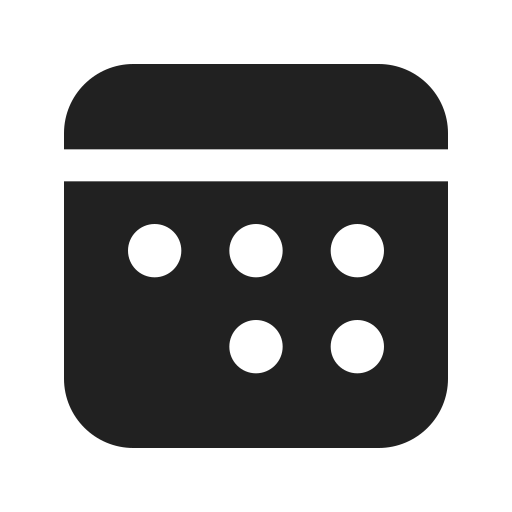 Ic, fluent, calendar, rtl, filled icon