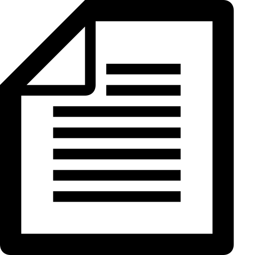Document, file, filetype, paper, sheet icon