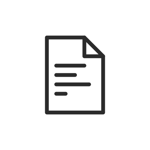 Blank, document, extension, file, folder, format icon
