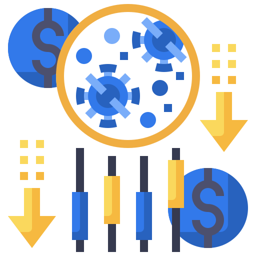 Chart, finance, graph, investment, stocks icon