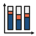 Normalized,Stacked,Bar,Chart,Business,Analytics,Statistics