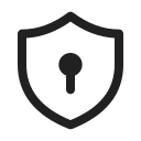 Shield,Keyhole,Regular
