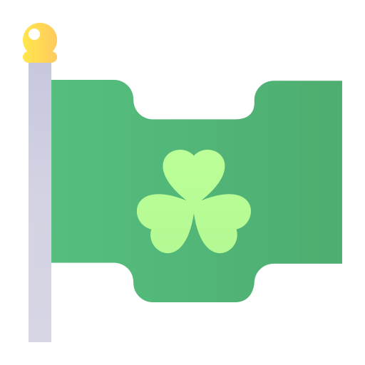 Clover, day, flag, ireland, irish, patricks, st icon