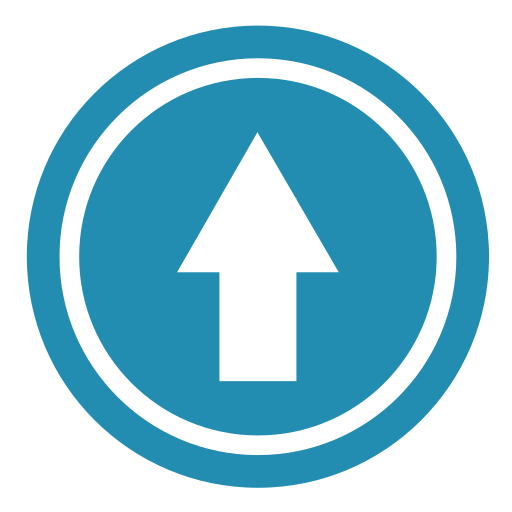 Arrow, up icon