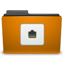 Orange,Folder,Remote