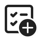 Ic,Fluent,Task,List,Square,Add,Regular ok 