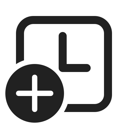 Ic, fluent, shifts, add, regular icon