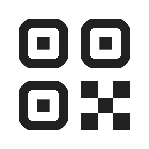 Fluent, qr, code, regular icon