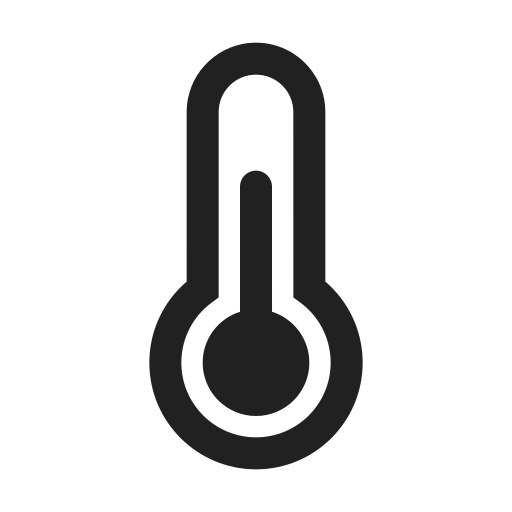 Ic, fluent, temperature, regular icon