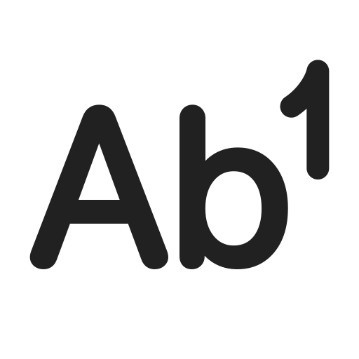Ic, fluent, text, footnote, regular icon