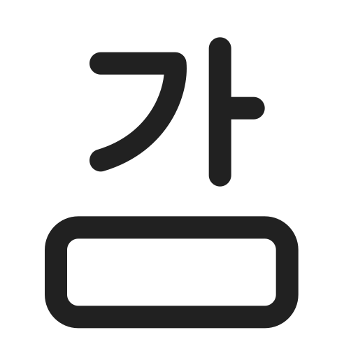 Ic, fluent, text, color, ga, regular icon