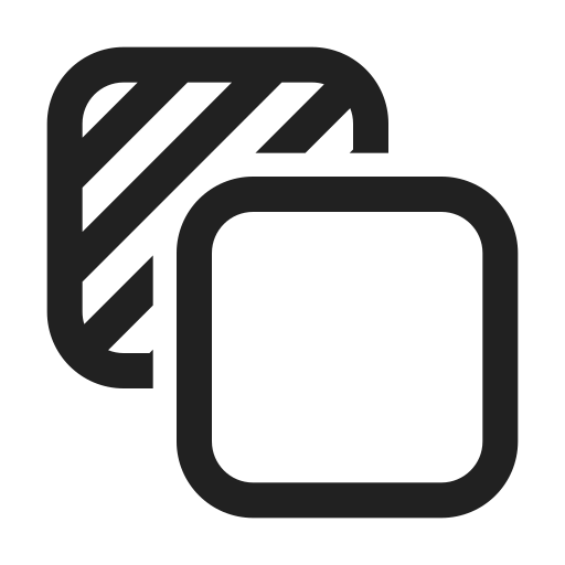 Ic, fluent, position, backward, regular icon