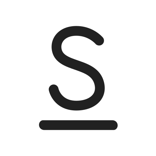 Ic, fluent, text, underline, regular icon
