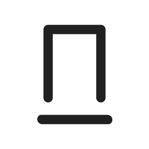 Ic, fluent, text, underline, regular icon