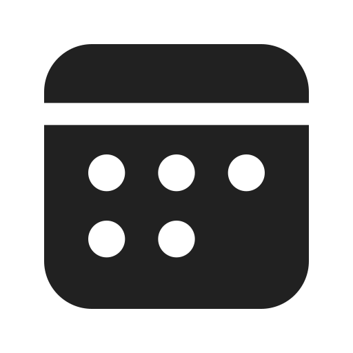 Ic, fluent, calendar, ltr, filled icon