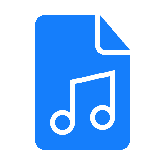 Document, music icon