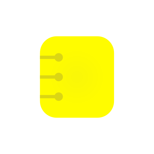 Contact list, list, log, notebook icon