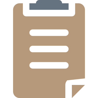 Checklist, clipboard icon