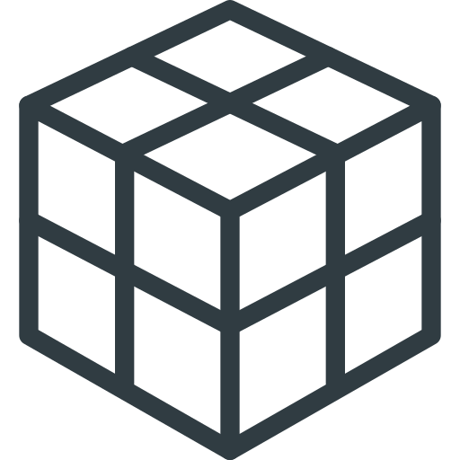 Cube, geek, magic, rubics, toy icon