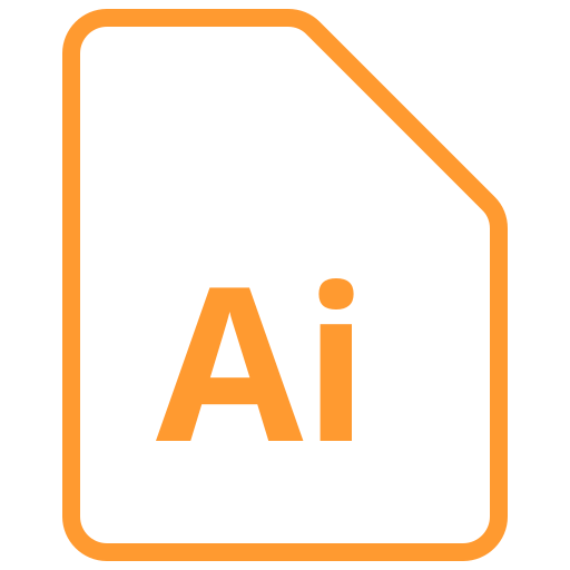 Adobe, ai icon, design, document, file, illustrator icon