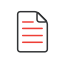 Line icons set icon 64x64