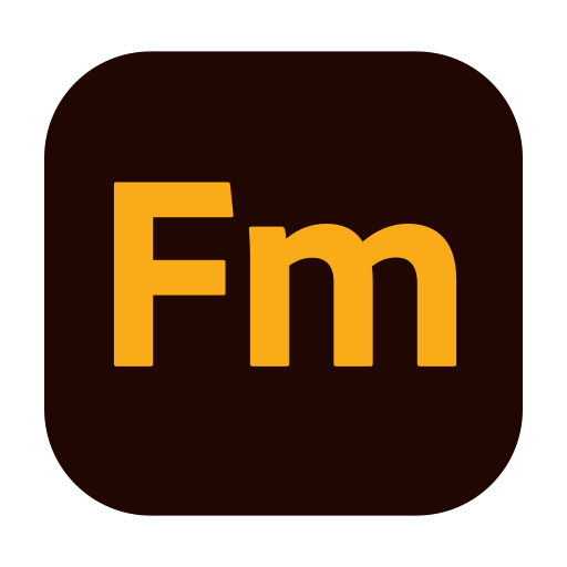 Extension, software, document, file, folder, text, adobe framemaker icon