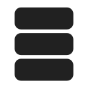 Ic,Fluent,Row,Triple,Filled