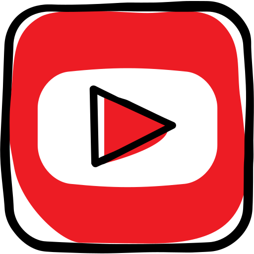 Network, youtube, social media icon