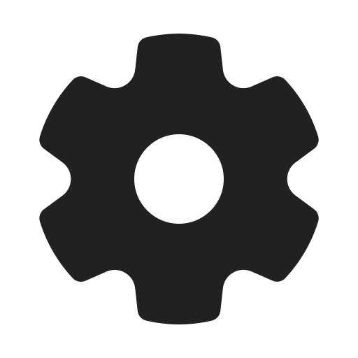 Ic, fluent, settings, filled icon