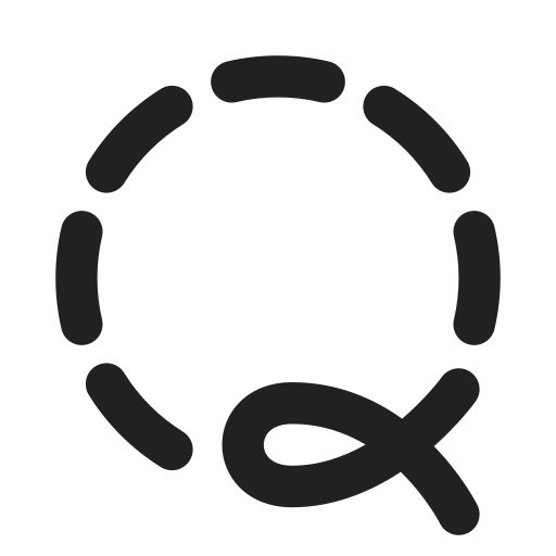 Ic, fluent, lasso, filled icon