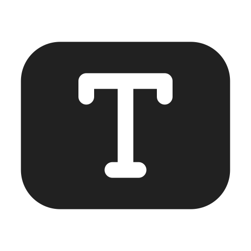 Ic, fluent, text, field, filled icon