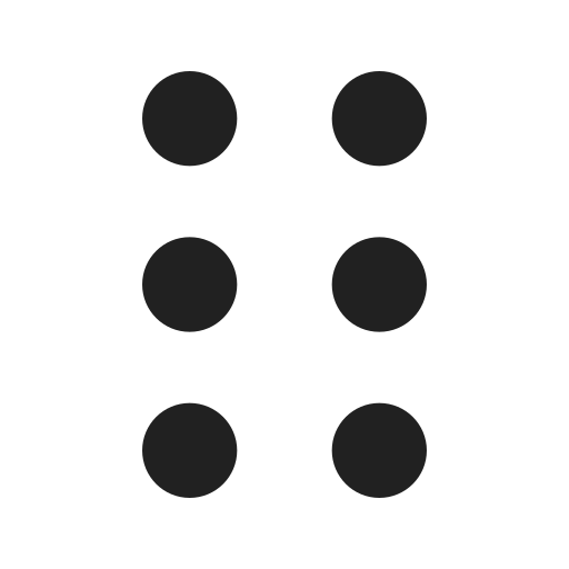 Ic, fluent, re, order, dots, vertical, filled icon