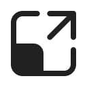 Ic,Fluent,Expand,Up,Right,Filled