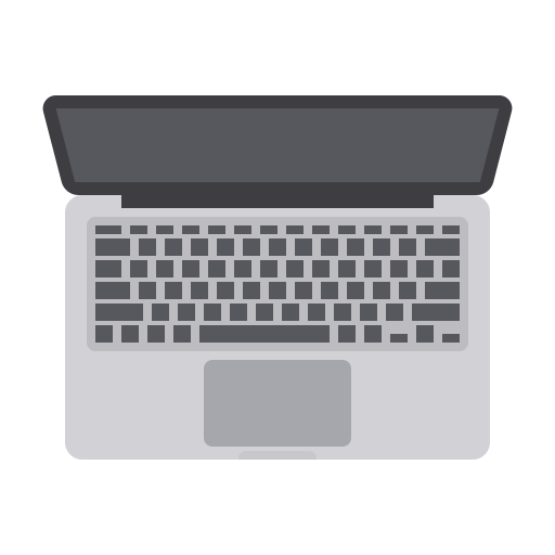 Computer, device, laptop, macbook, notebook icon