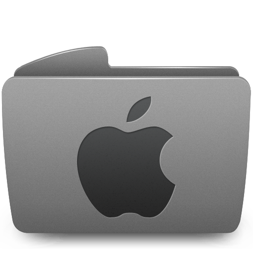 Apple, folder icon