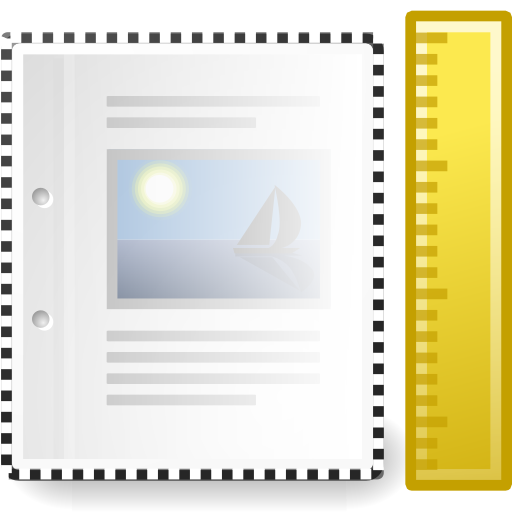 Document, template, office icon