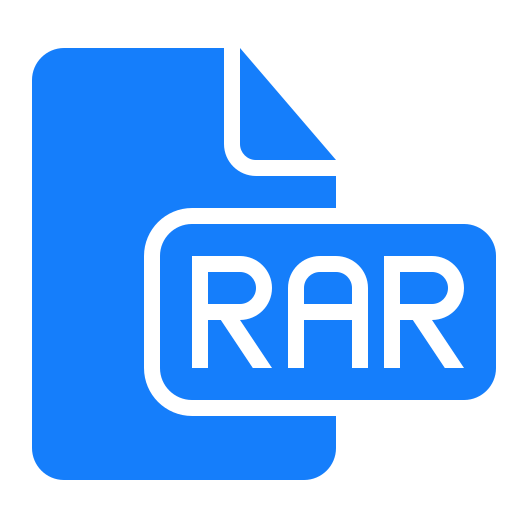 Document, file, rar icon