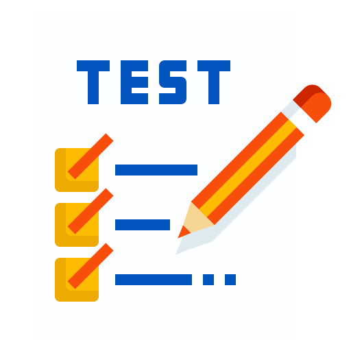 Exam, test, checklist, online learning, education, online, document icon