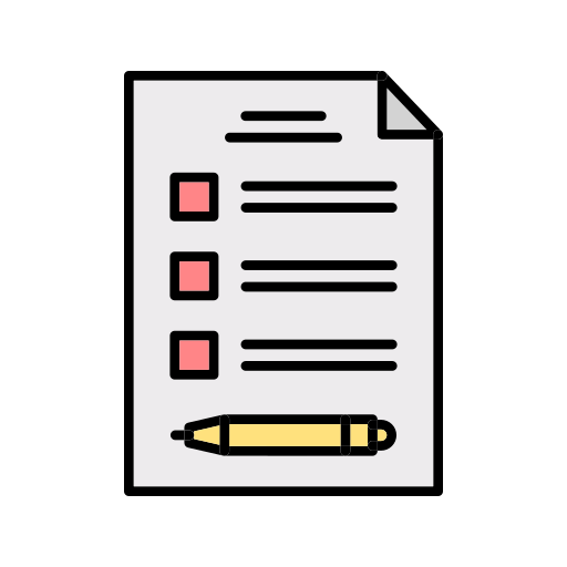 Bill, checklist, invoice, receipt icon