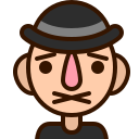 Emoji,Emoticon,Man,Quiet,Silence,Smiley,Words