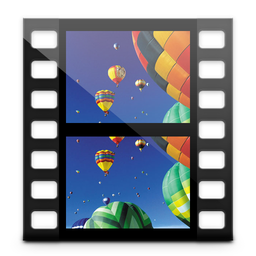 Library, videos icon