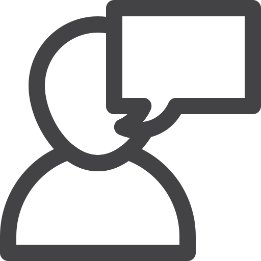 Chat, feedback, seo icon